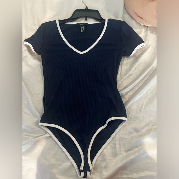 Navy Blue Bodysuit - Picture 2 of 4